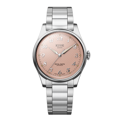 ROYAL SMITH 90-006 Breguet Numerals Silver Case Pink Dial | Kuoe