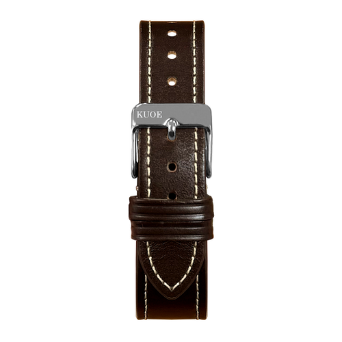 Italian Cordovan Leather | Dark Brown | Kuoe Kyoto Global