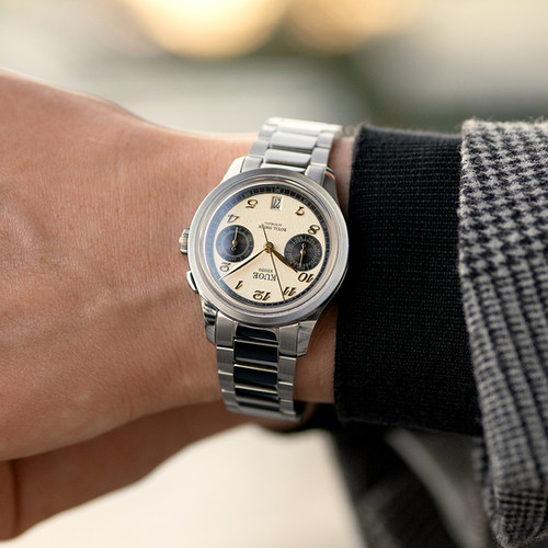 ROYAL SMITH 90-010 Automatic Panda x Grainy Finish Dial | Kuoe