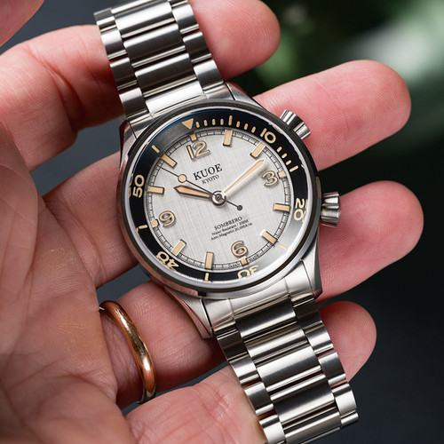 SOMBRERO 90-011 シルバー 20気圧防水 リネン文字盤 | Kuoe Kyoto JP