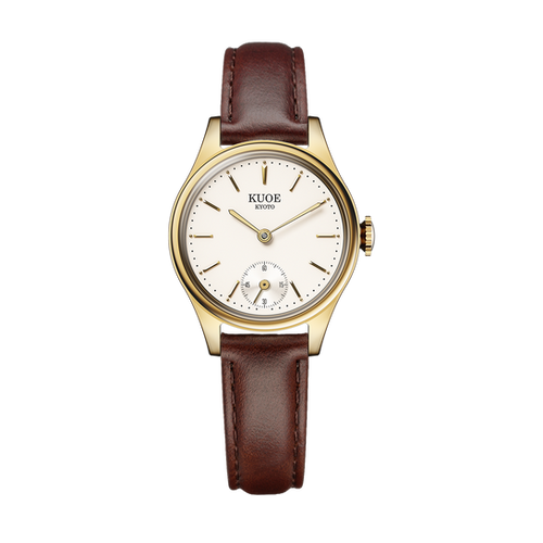 邦楽 Kronos MaRiA HOLBORN 90-003 Gold Case with Gold Hands, Women's Watch