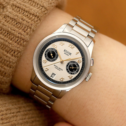 ROYAL SMITH 90-010 Automatic Panda x Grainy Finish Dial | Kuoe