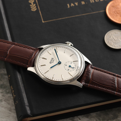 あおしお  OLD SMITH 90-001 日本製 バーインデックス 青針 ブラウンクロコ