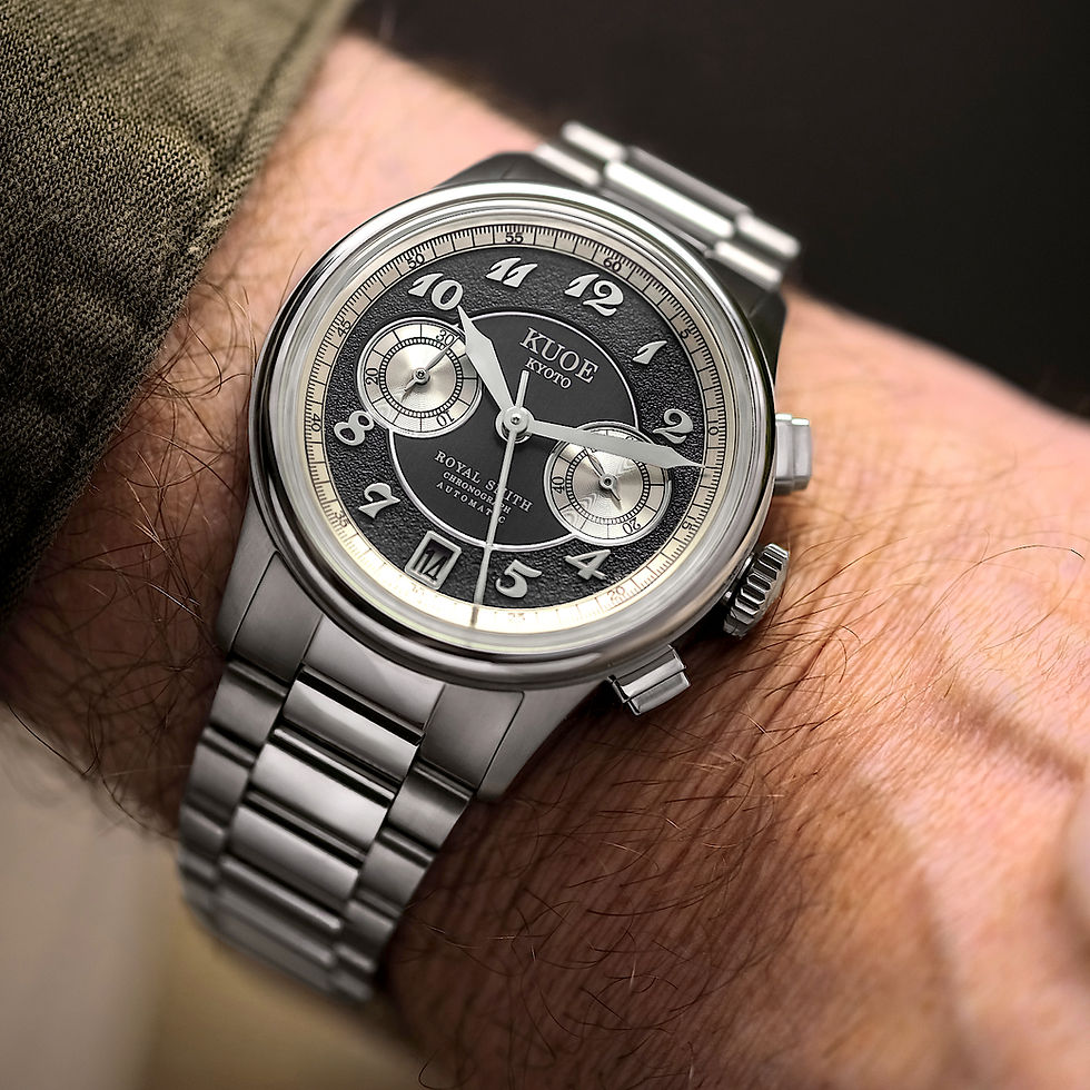 Thumbnail: ROYAL SMITH 90-012 Automatic Chronograph,  Grey Dial