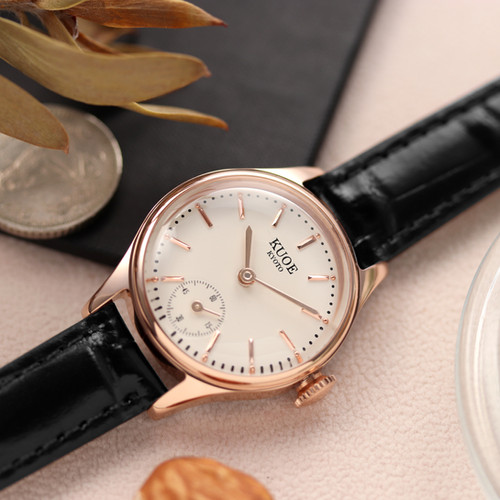 HOLBORN 90-003 Rose Gold Case with Bar Indices, Women's Watch
