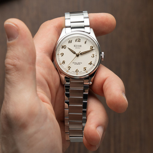 ROYAL SMITH 90-006 Breguet Numerals Silver Case Ivory Dial | Kuoe