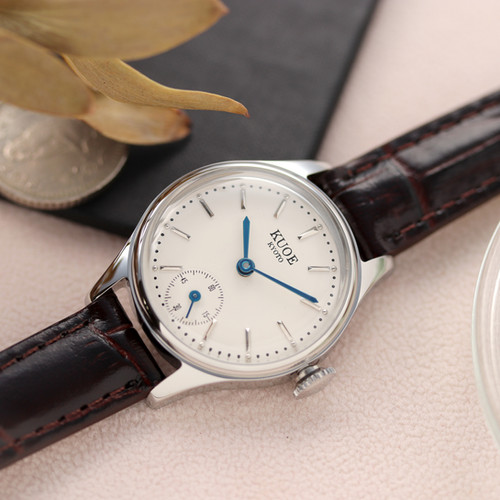 HOLBORN 90-003 Silver Case with Blue Hands, Women's Watch | Kuoe