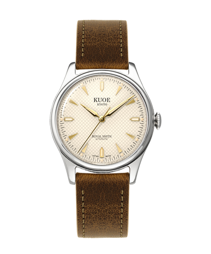 KUOE手巻き時計 シルバー ROYAL SMITH 90-006 Silver Case Ivory Dial | Kuoe Kyoto Global