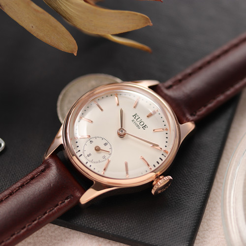 HOLBORN 90-003 Rose Gold Case with Bar Indices, Women's Watch