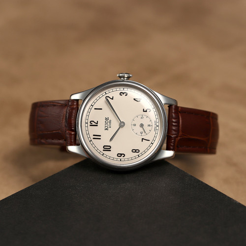 OLD SMITH 90-001 日本製 アラビアインデックス 銀針 クロコ型押し