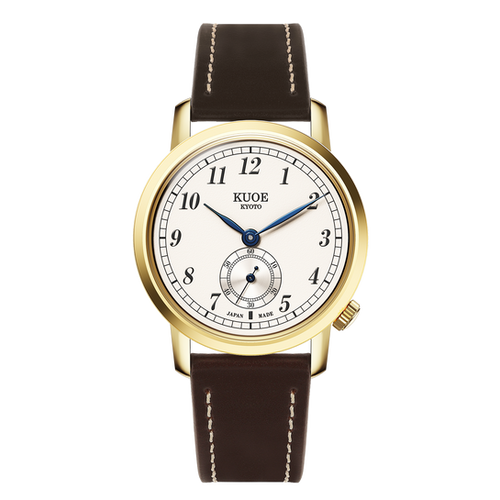 kuoe old smith 90-007 クオ 腕時計 Dバックル付き OLD SMITH 90-007 Automatic Blued Steel Hands | Kuoe Kyoto Global