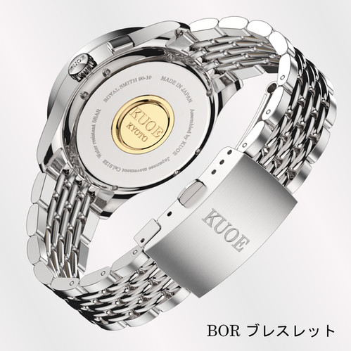 やおきん　KUOE ステンレススチール メタルブレスレット やおきん KUOE ステンレススチール メタルブレスレット やおきん