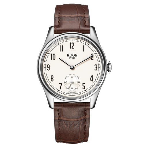 OLD SMITH 90-001 日本製 アラビアインデックス 銀針 クロコ型押し