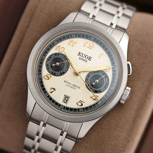 ROYAL SMITH 90-010 Automatic Panda x Grainy Finish Dial | Kuoe