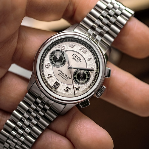 ROYAL SMITH 90-012 Automatic Chronograph, Panda Dial | Kuoe Kyoto