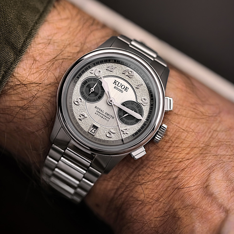 Thumbnail: ROYAL SMITH 90-012 Automatic Chronograph, Panda Dial