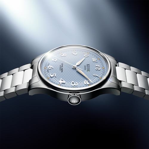 ROYAL SMITH 90-006 Breguet Numerals Silver Case Blue Dial | Kuoe