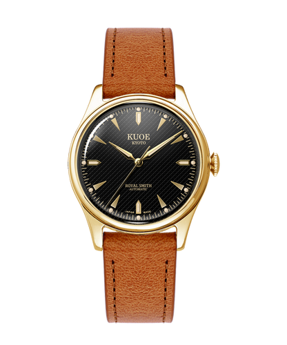 KUOE  Smith 90-006 自動巻き腕時計 ROYAL SMITH 90-006 Gold Case Black Dial | Kuoe Kyoto Global
