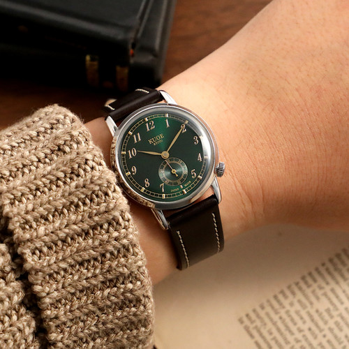 OLD SMITH 90-007 Automatic Green Sunray Dial | Kuoe Kyoto Global