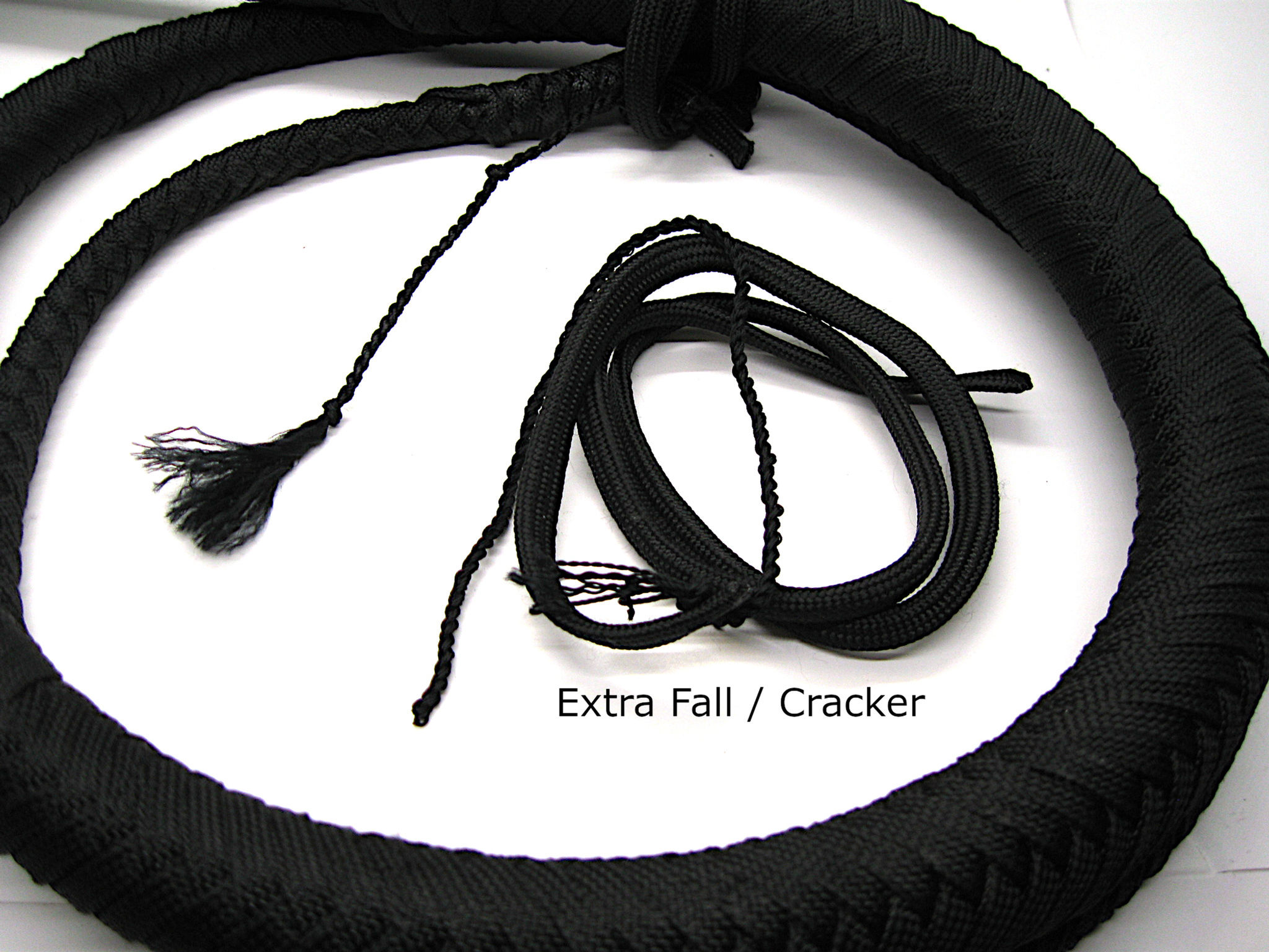 Indiana Jones Bullwhip 6 Feet Long 16 Strands Nylon Paracord Bullwhip
