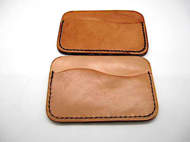 Thumbnail: leather wallet, minimalist wallet, small leather wallet, card holder, card case