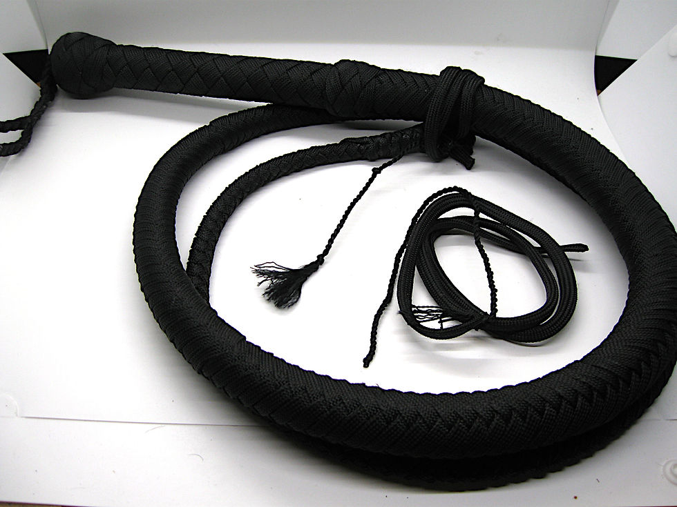 Thumbnail: Indiana Jones Bullwhip 6 Feet Long 16 Strands Nylon Paracord Bullwhip