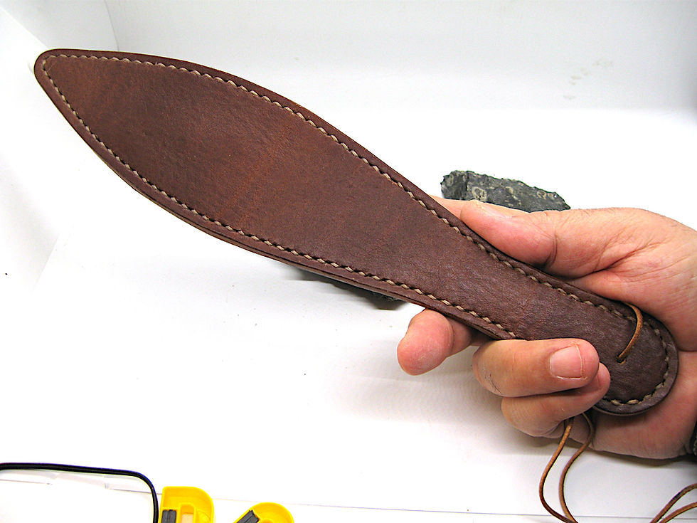 Thumbnail: bdsm-leather-spanking-paddle-leather-bdsm-whip-leather-spanking-paddle