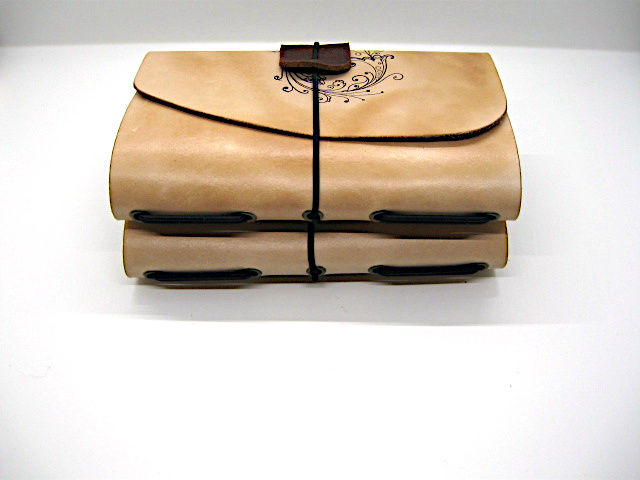 Thumbnail: Midori style, Leather notebook, notebook cover, Midori Notebook, notebook folio
