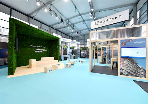 Skyline structure exhibition space