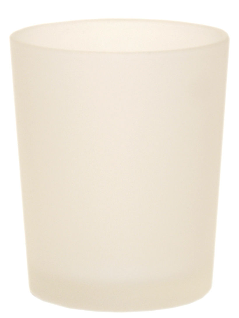 Votiv Frosted Glass Candle Holder