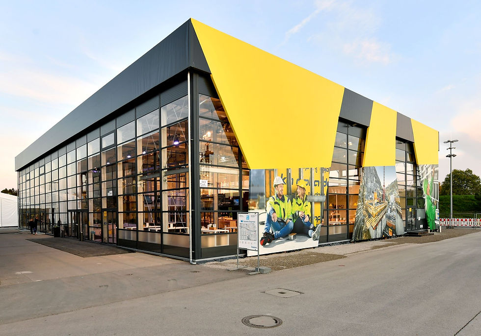 Yellow building