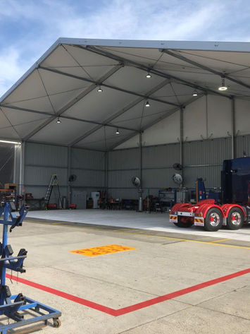 Paccar Kenworth Transport bay