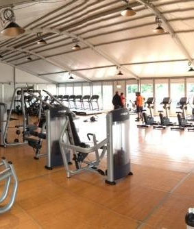 Temporary Gymnasium
