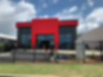 Retail Building Front Facade