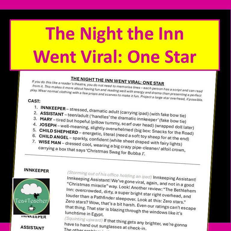 Thumbnail: CHRISTMAS SKIT Hilarious CHRISTMAS PLAY Readers Theatre for Church or School