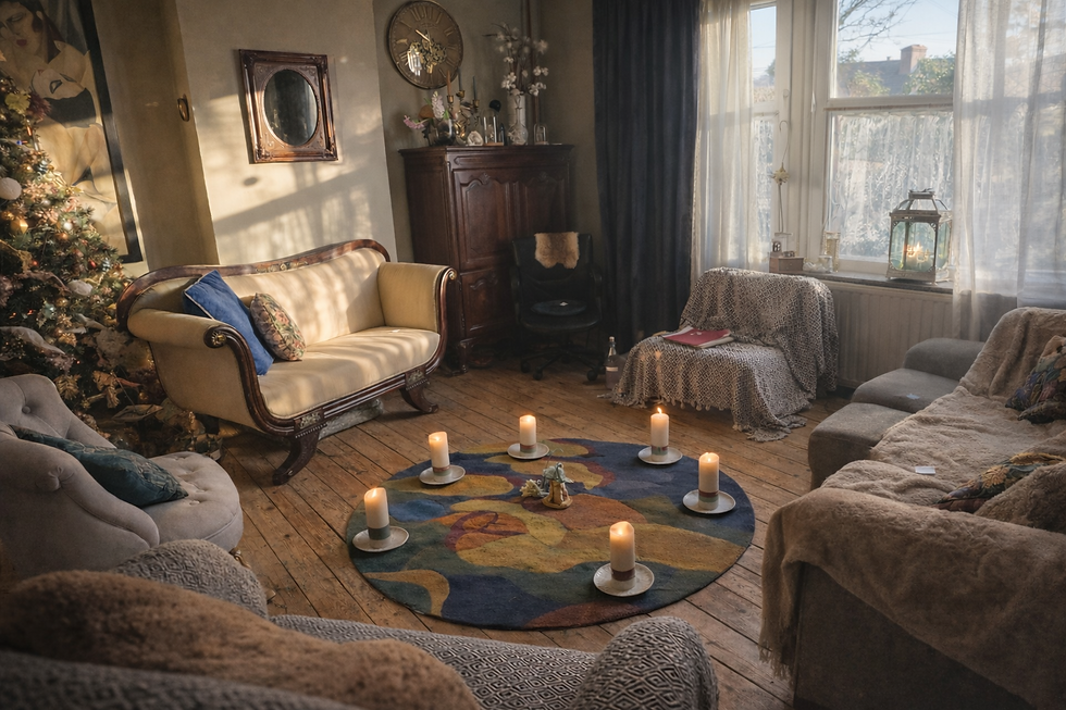 Ambiance chaleureuse et cercle de lumière.png