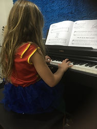 Piano student of Lorissa Manners, Buderim