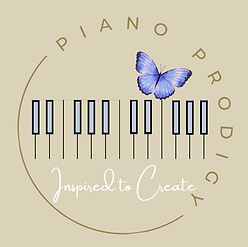 Piano Prodigy Logo, Lorissa Manners