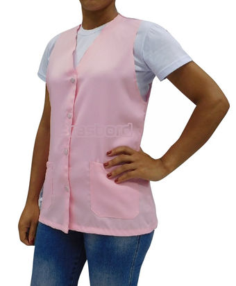 jaleco avental professora cavado sem lese