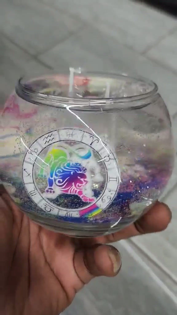 Scented 3D Zodiac Candles
