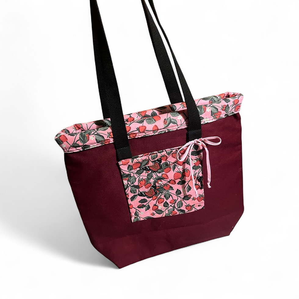 Thumbnail: Berry Sweet Tote and Card holder