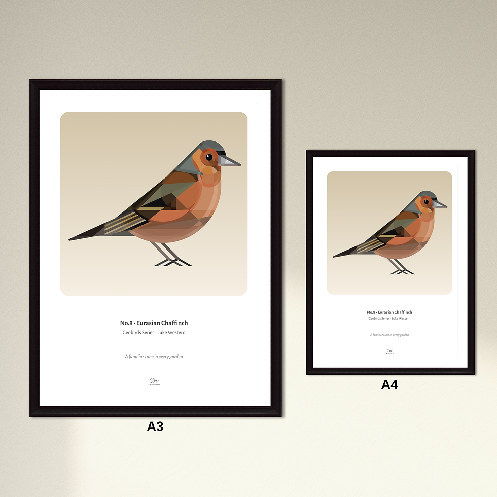 Thumbnail: Chaffinch Art Print