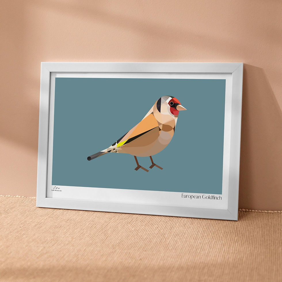 Thumbnail: Sample Goldfinch Print (A5)
