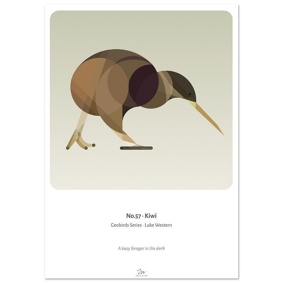 Thumbnail: Kiwi Art Print