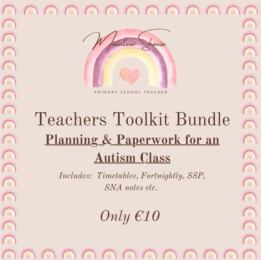 Bundle 3: Teacher Toolkit – Planning & Paperwork for Autism Class