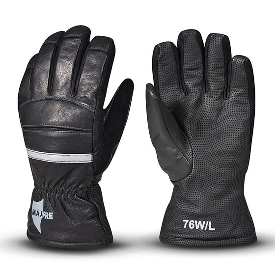 MFA72 Structural Firefighting Kangaroo Leather- Gauntlet | MajFIRE