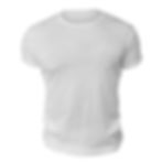 A white, fire retardant tee shirt
