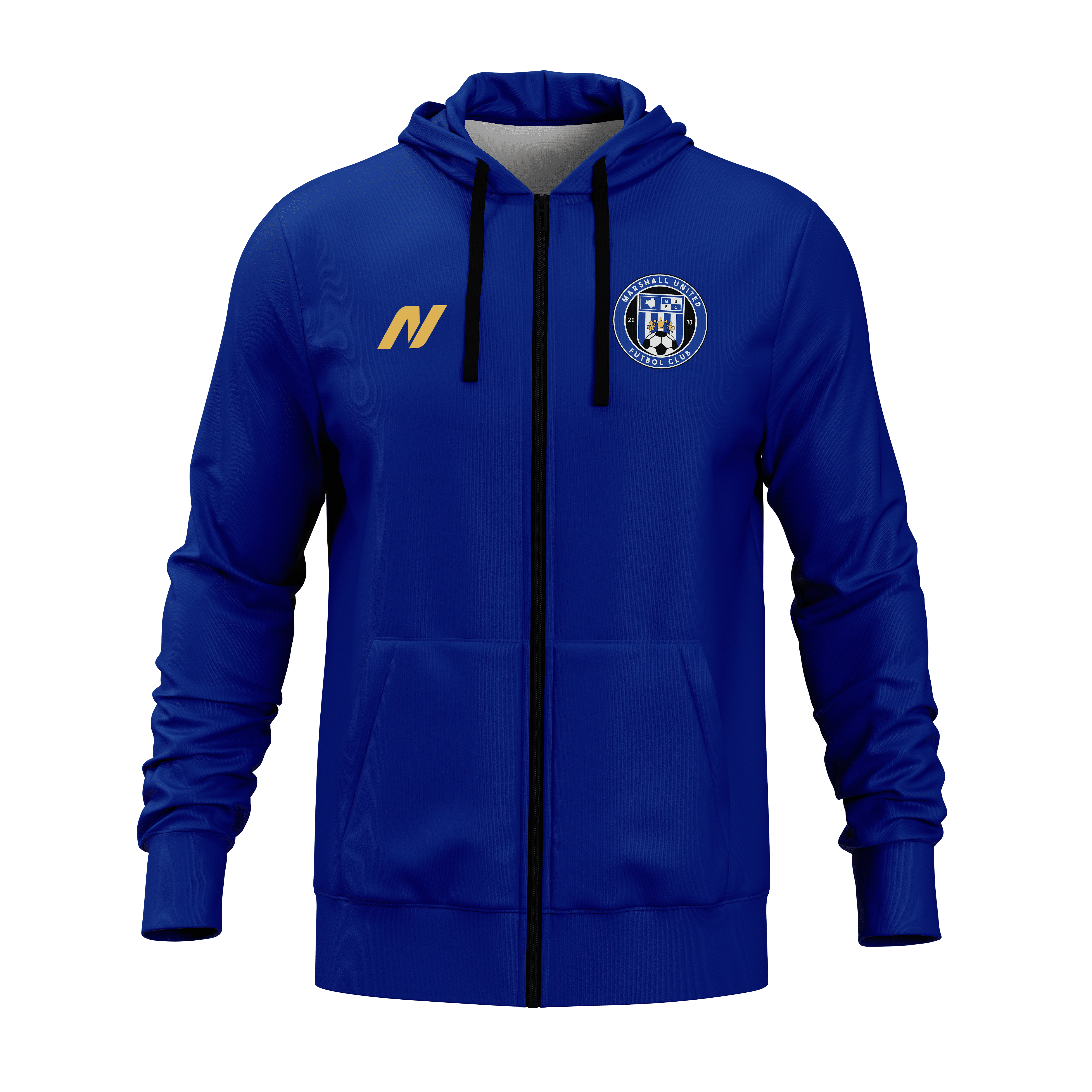 Marshall United Essential Supporter Full Zip Hoodie
