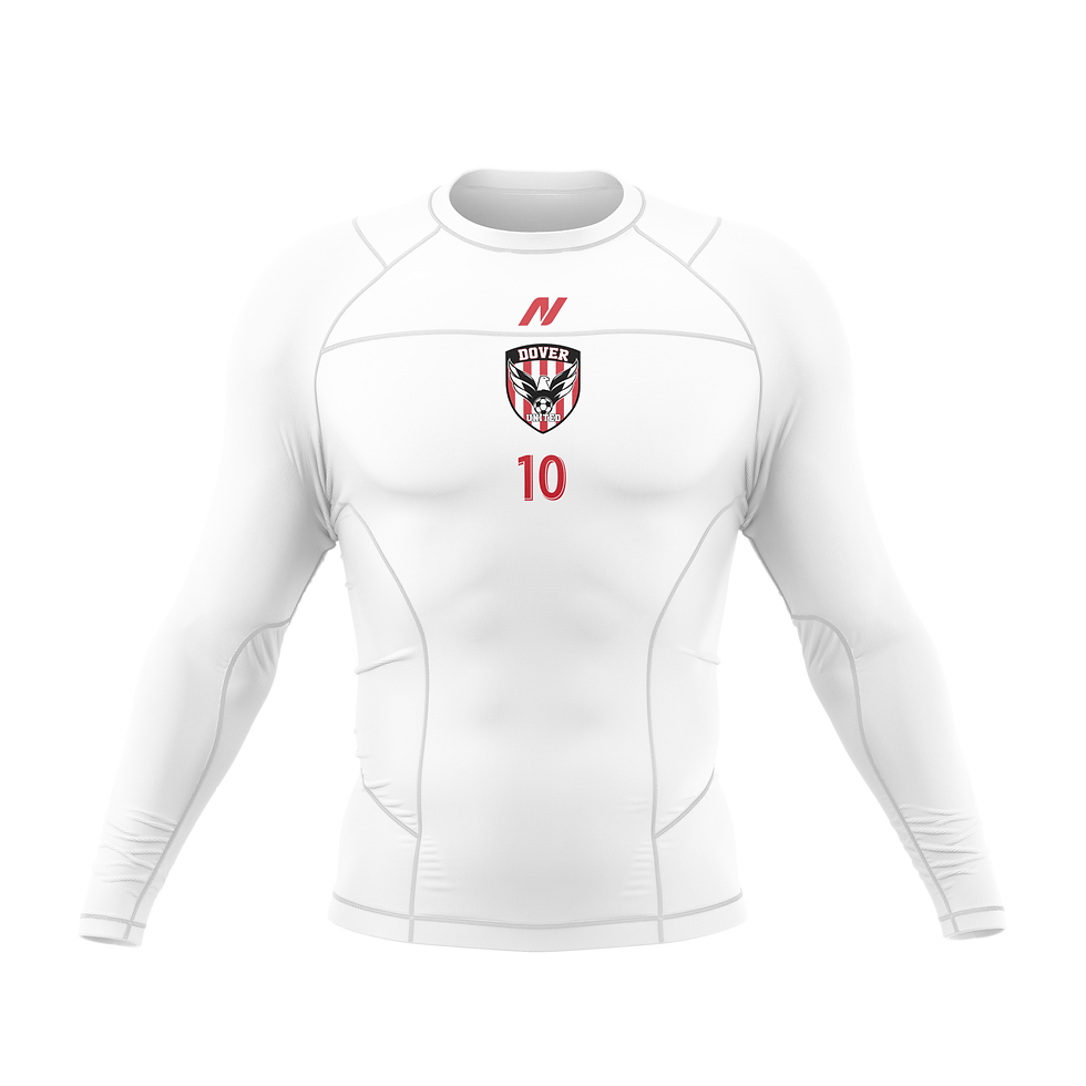 Dover United Compression Top (White)
