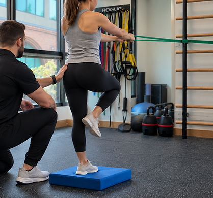 Corrective exercise and rehabilitation for the hip, knee, and ankle at Strategic Health Chiropractic in Bellevue